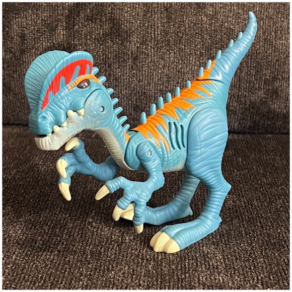 Jurassic World Hasbro Jw Sfx Dilophosaurus Toy - Picture 1 of 9